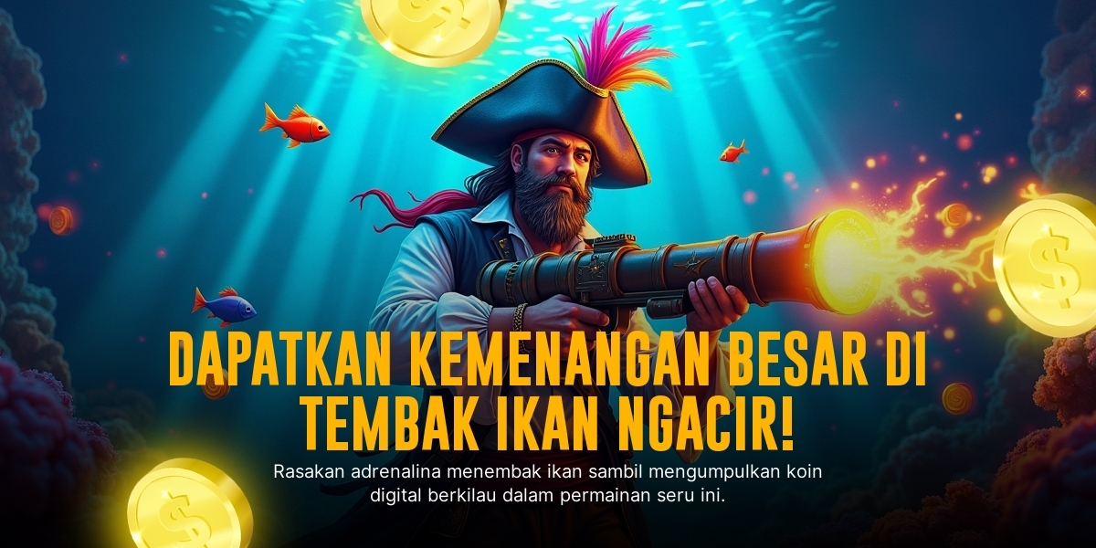 Tembak Ikan: Sensasi Seru Bermain Game Arcade Spadegaming